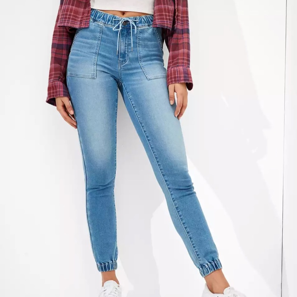 AE Soft Knit High-Waisted Jegging Jogger